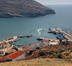 Como reservar um ferry para Agios Efstratios