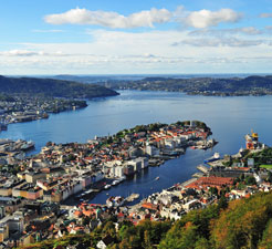 Como reservar um ferry para Bergen