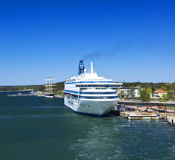 Sådan booker du en færge til Mariehamn 