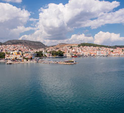 Cómo reservar un ferry a Mytilene